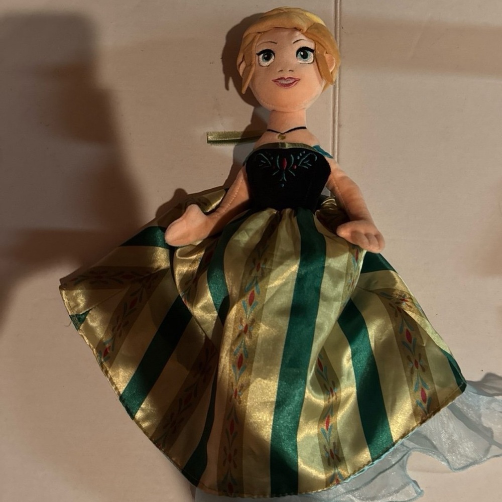 Disney Parks Elsa & Anna Topsy Turvy 2 In 1 Reversible Plush Doll Stuffed Frozen